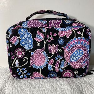 Vera Bradley Large Blush and Brush Makeup Case - Alpine Floral